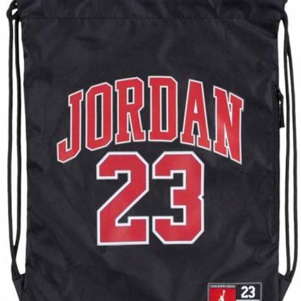 Jordan Black and Red Backpack with Iconic 23 Design